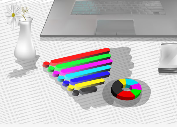 笔记本和图表图片下载