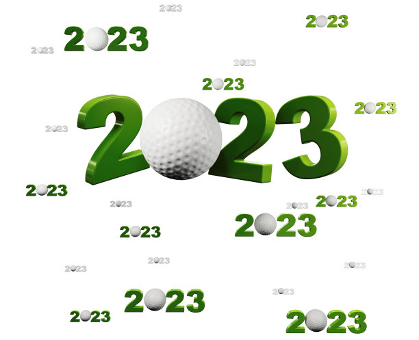 许多高尔夫球2023设计与许多球在白色图片下载
