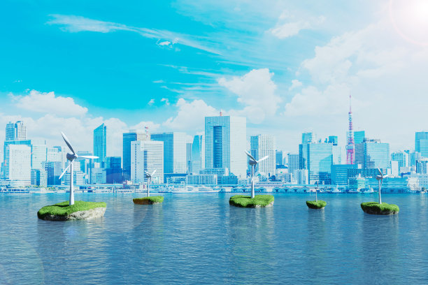 风力发电的可再生能源图片下载