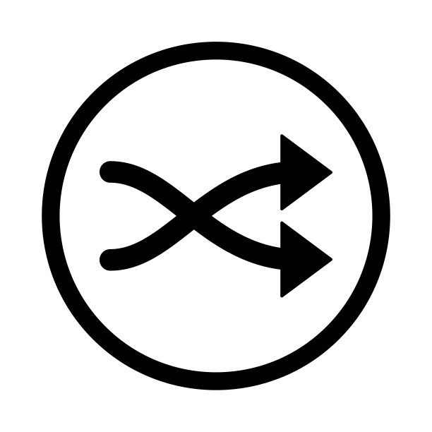 箭头图标。黑色十字箭头。混合箭头。矢量插图。图片下载