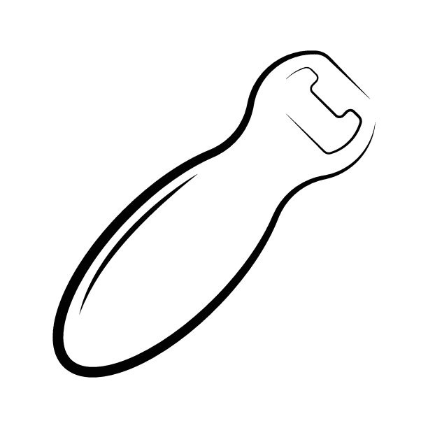 开瓶器图标矢量图片下载