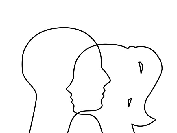 男女关系的矢量。爱的象征图片下载