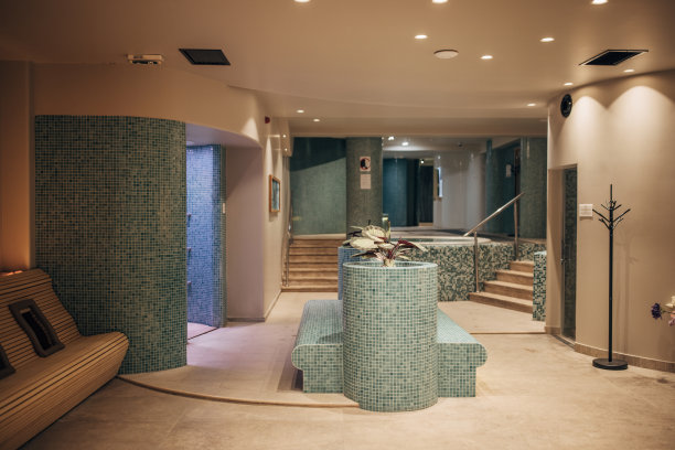 酒店水疗中心内部图片下载