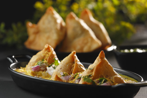 桌上食物的特写镜头图片下载