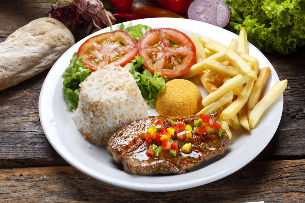 Picanha土豆配米饭图片下载