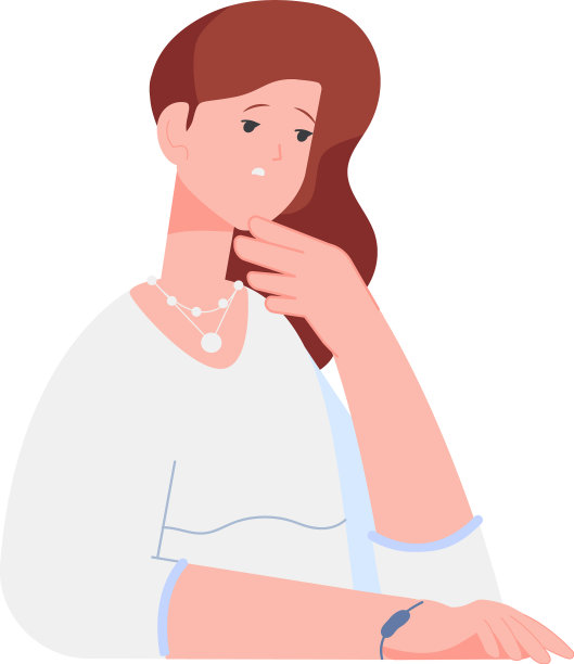 悲伤的女人思考压力大的人担心图片下载