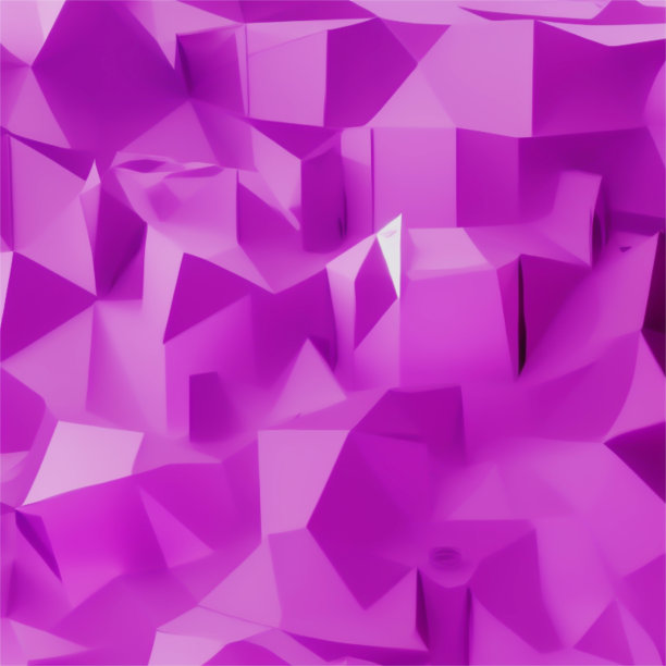 充满活力的粉红色紫色多边形背景线图形设计显示优雅简单的3d渲染图片下载