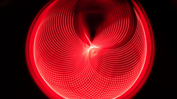 摘要:黑色背景上迷人的色彩漩涡图片下载