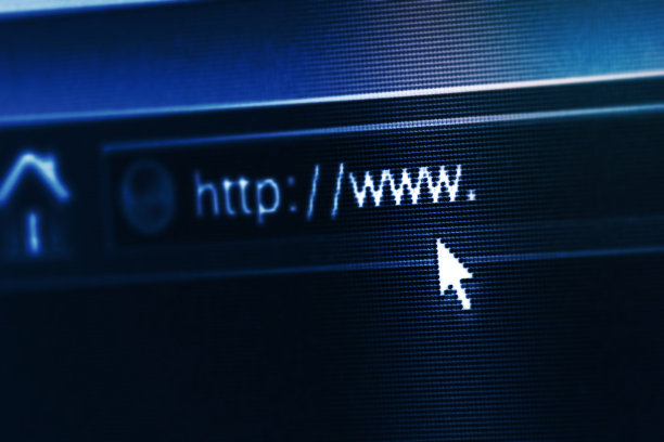 商业和技术:带有一些复制空间的Internet url图片下载