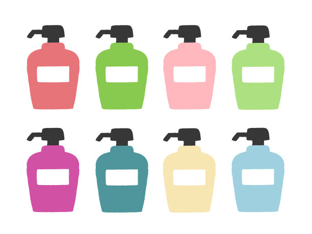 洗发水瓶瓶头发护理身体护理护理美容图片下载