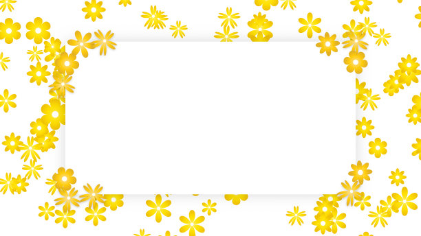 水彩矢量框架与绿色的森林树叶和花朵。花卉插图的问候，壁纸，邀请，婚礼文具，时尚，背景图片下载