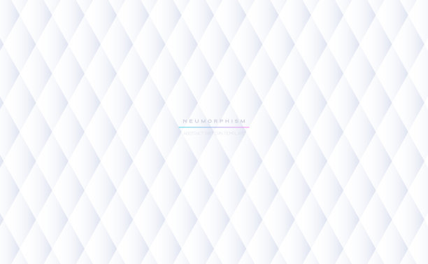 面料，纸，纸板或床垫的菱形纹理。矢量抽象的白色几何图案在新形态风格为您的设计。背景模板图片下载