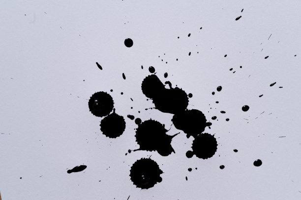 黑色的墨水图片下载