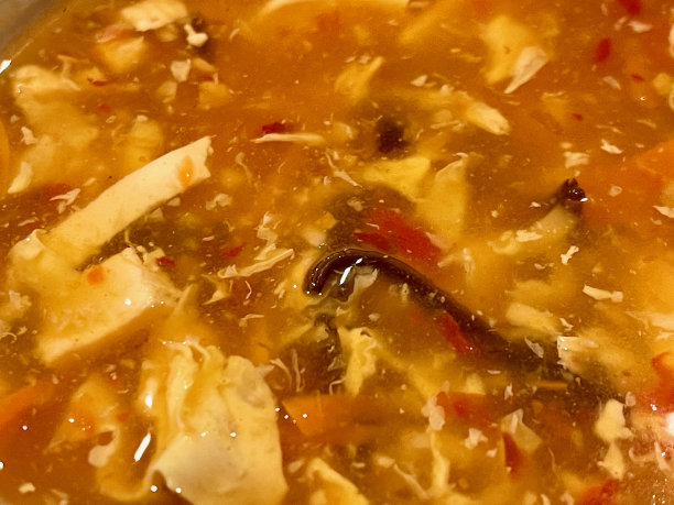 酸辣汤背景图片下载