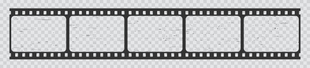 电影条形框架旧电影胶片长卷轴图片下载