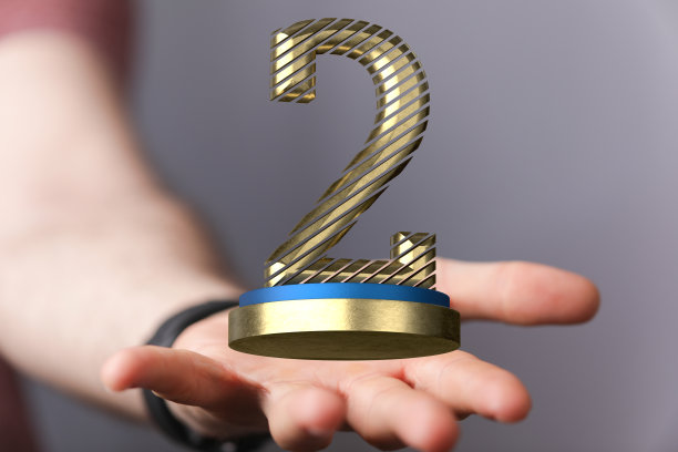 颁发第二名奖项虚拟投影的人图片下载
