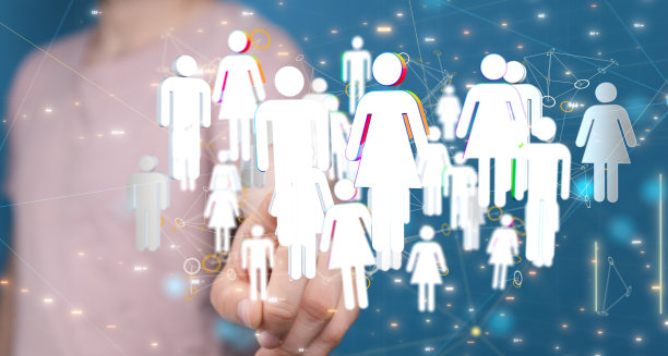 组织结构图说明-团队网络概念图片下载