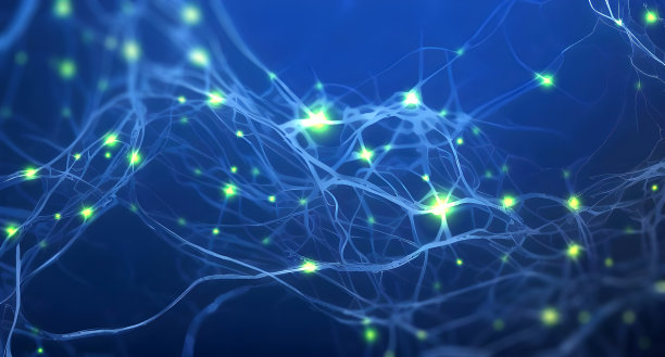 神经网络内神经细胞之间的脉冲信号-插图图片下载