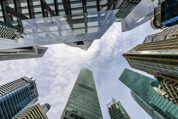 新加坡的摩天大楼图片下载