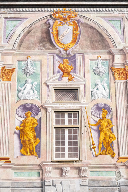 热那亚的圣乔治宫是热那亚最具代表性的建筑之一图片下载