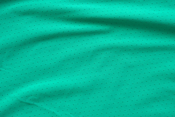 绿色运动服装面料足球衬衫球衣纹理背景图片下载