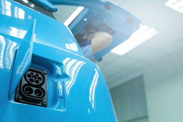 电动汽车充电口图片下载