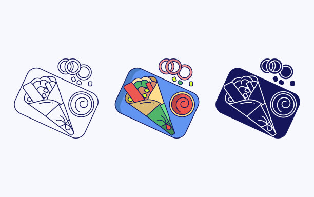 墨西哥卷饼是美食的象征图片下载