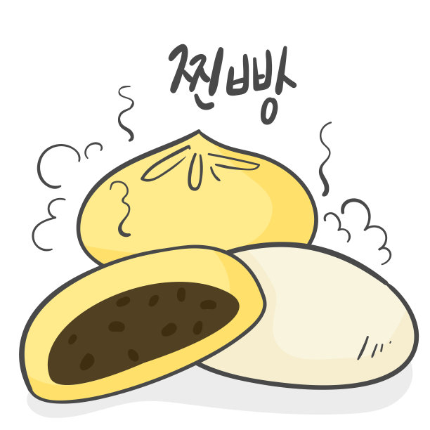 韩国的冬季小吃馒头图片下载