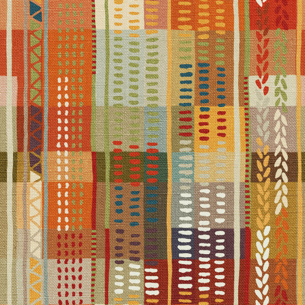 地毯无缝纹理与民族图案，织物纹理，grunge背景，波西米亚风格的图案，3d插图图片下载