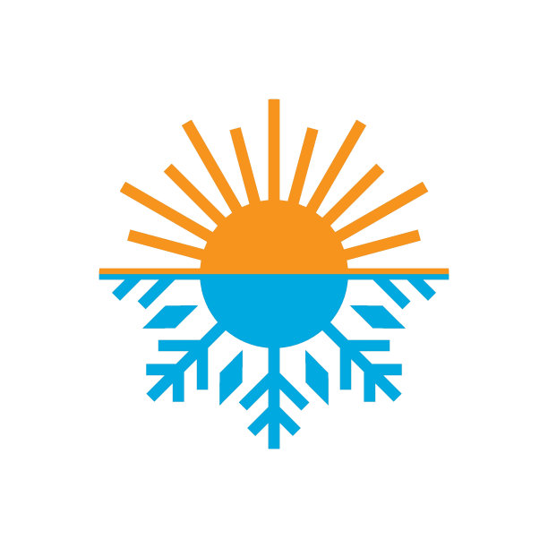 空调标志图标图片下载