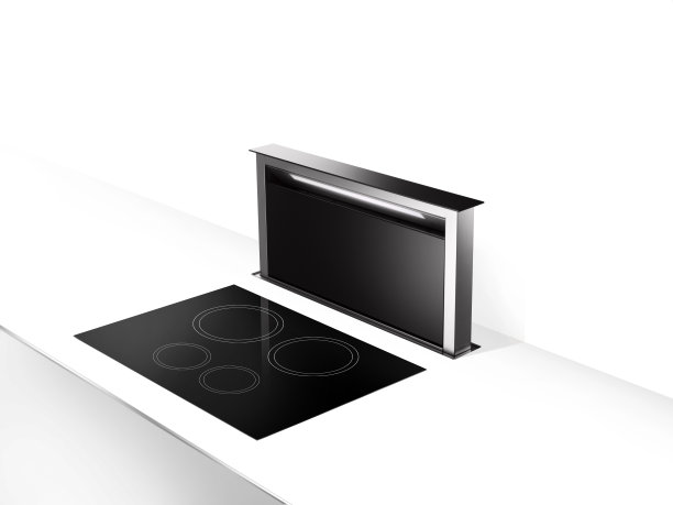 未来派厨房风帽和灶台图片下载