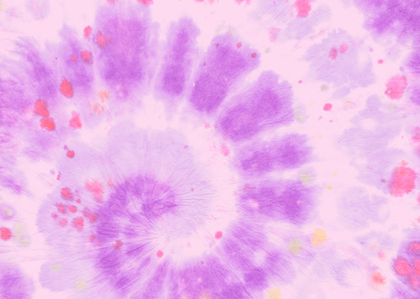 圆形扎染背景。图片下载