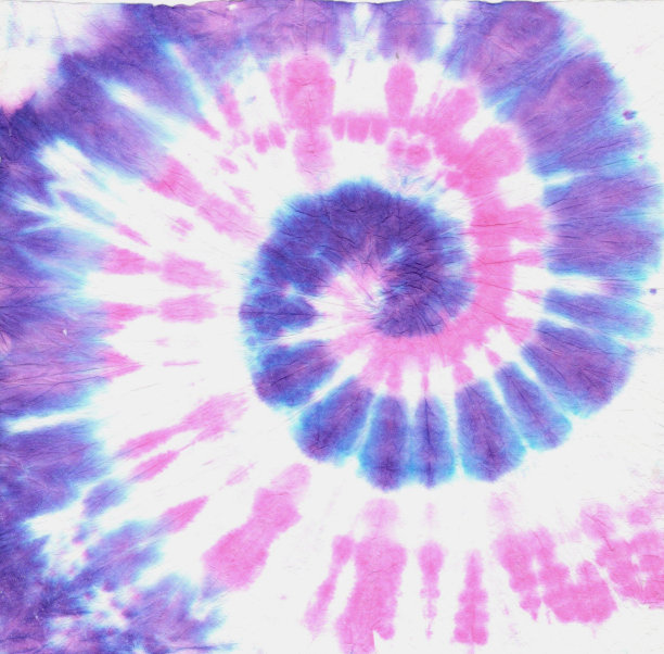 扎染螺旋背景。图片下载