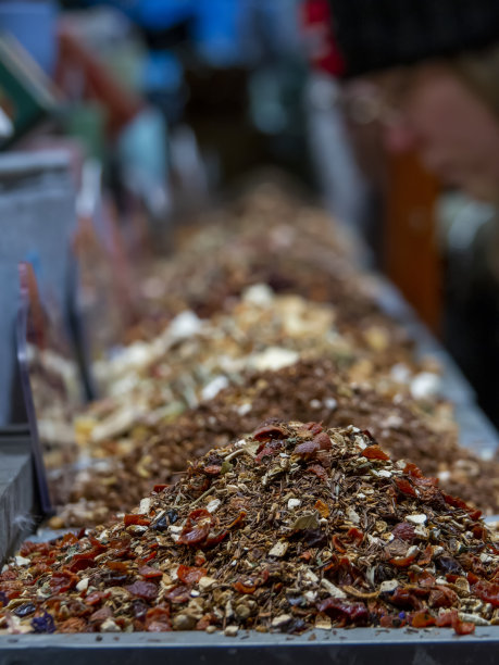 茶叶店散装有机茶叶图片下载