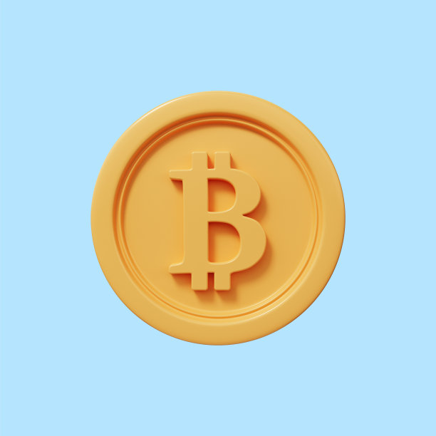 比特币金币3d渲染图片下载