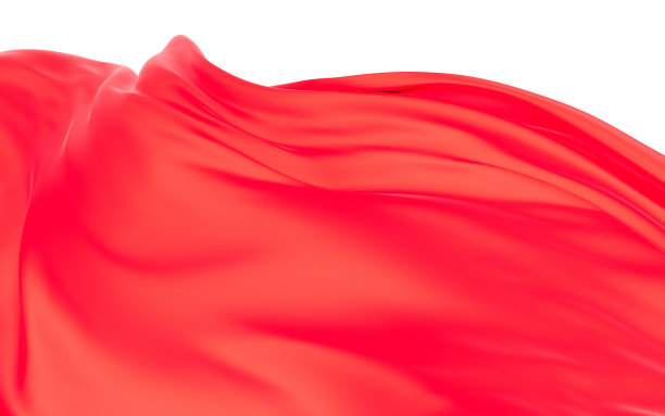 平滑的波布背景，3d渲染。图片下载