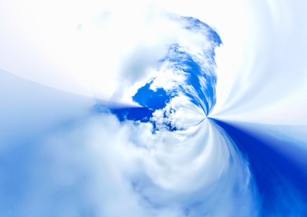 梦幻和抽象的天空3d插图图片下载