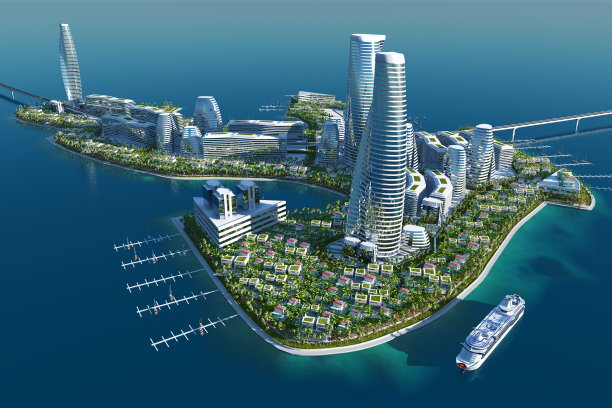 建筑群图片下载