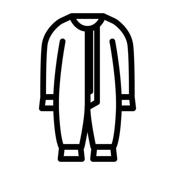 发带女孩婴儿布线图标矢量插图图片下载