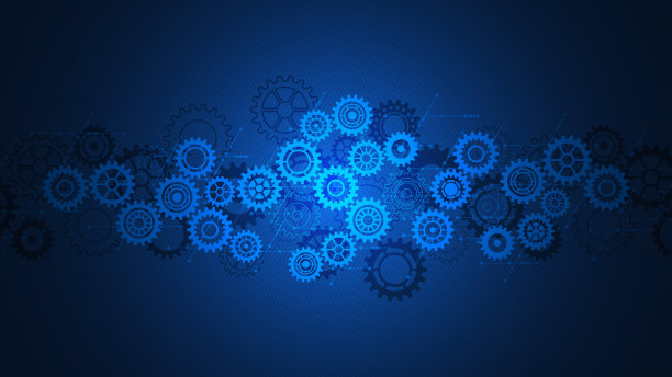 齿轮和齿轮机构。高技术数字技术与工程设计的概念与思路图片下载