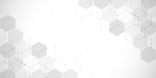 说明几何抽象背景与六边形模式图片下载