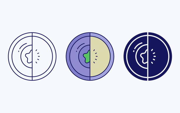 蓝莓切片图标图片下载