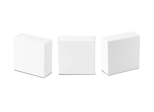 集白盒模型隔离在白色背景与剪辑路径图片下载