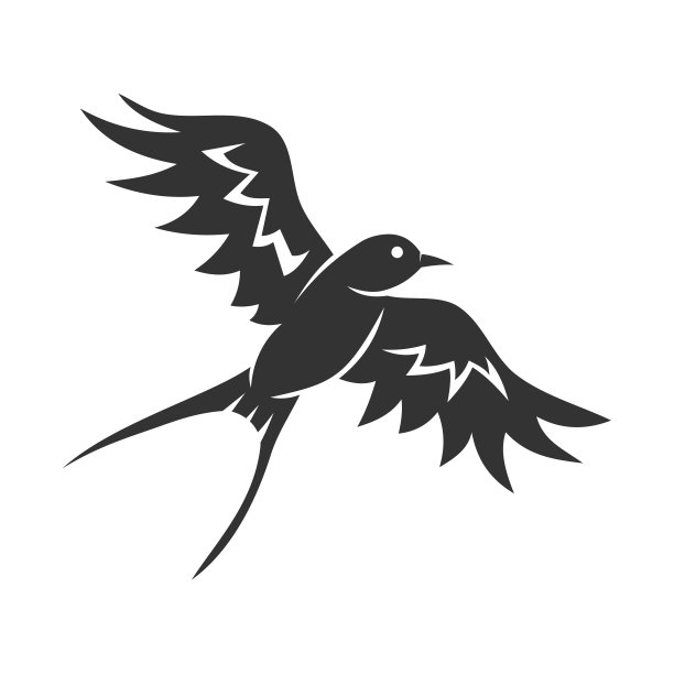 燕子标志模板图标插图品牌标识图片下载