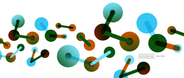 线点连接几何抽象图片下载