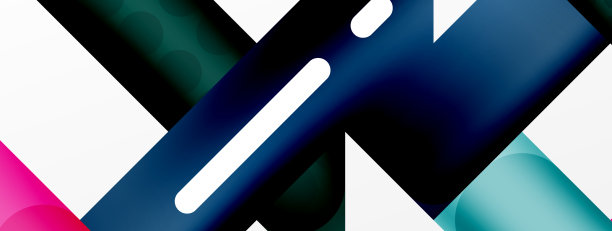 背景最小几何构图线条图片下载