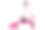 身穿韩服的亚洲妇女坐在那里，展示礼品盒图片下载