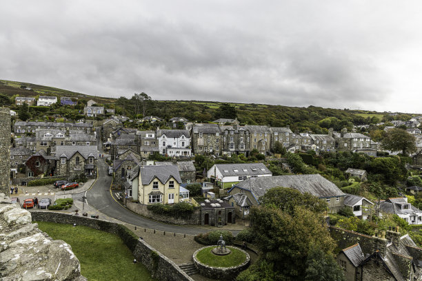 哈莱克，格温内斯，北威尔士，英国。图片下载