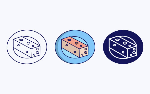 半弗雷多甜点图标图片下载