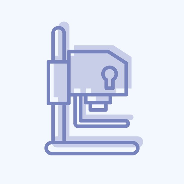 暗房设备。与摄影符号相关。双调风格。设计简单，可编辑。简单的说明图片下载